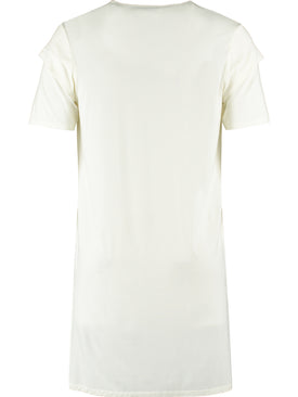 Unisex Long T-shirt- White